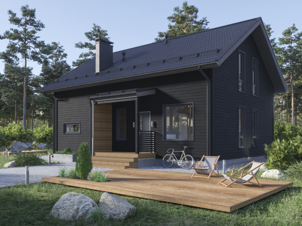 Каркасный дом VZ-806